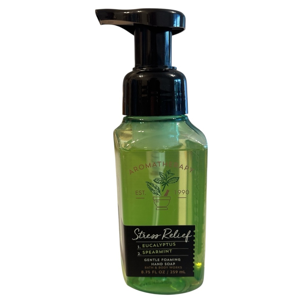 NEW BATH & BODY WORKS EUCALYPTUS/SPEARMINT AROMATHERAPY FOAM SOAP DISCONTINUED